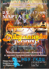 Отчётный концерт Народной цирковой студии "Юность"